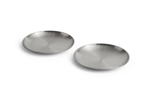 HAY talerz stalowy OUTDOOR MARKET STEEL PLATE-SET OF 2-MEDIUM (2 szt.)