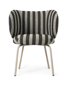 FERM LIVING krzesło RICO Black Louisiana 