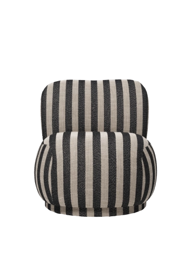 FERM LIVING fotel RICO PICOLLO Louisiana Sand/Black