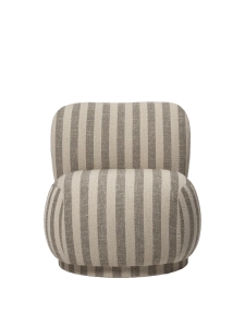 FERM LIVING fotel RICO PICOLLO Louisiana Sand/Off-White