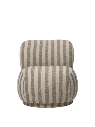FERM LIVING fotel RICO PICOLLO Louisiana Sand/Off-White