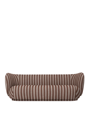FERM LIVING sofa 3-osobowa RICO Louisiana Sand/Chocolate