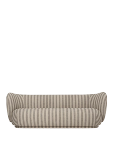 FERM LIVING sofa 3-osobowa RICO Louisiana Sand/Off-White