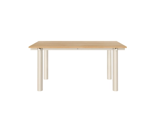 FERM LIVING stół ATURA jasny kaszmir  | dąb naturalny 160 cm 