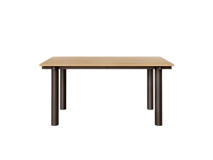 FERM LIVING stół ATURA Ciemna czekolada  | dąb naturalny 200 cm  