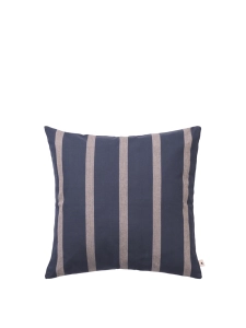 FERM LIVING poduszka STRAND Indygo | pergamin