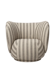 FERM LIVING fotel RICO Louisiana piaskowy | off-white 