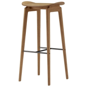 NORR 11 stołek barowy NY11 dąb jasny dymiony, różne rozmiary