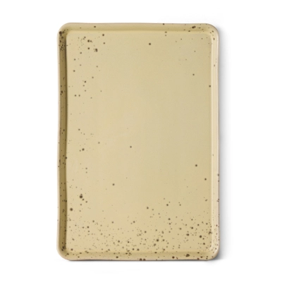 HK LIVING patera na ciasto 70's CERAMICS: LARGE TRAY, GRIT