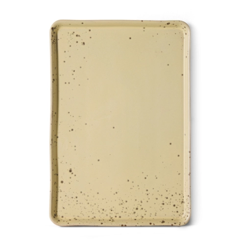 HK LIVING patera na ciasto 70's CERAMICS: LARGE TRAY, GRIT