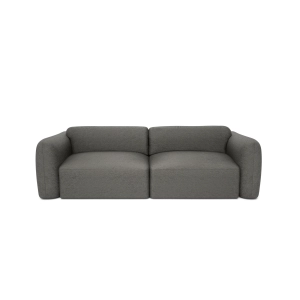 Sofa 3-osobowa rozkładana NORREBRO - szara