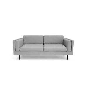 Sofa 3-osobowa CHELSEA - srebrna