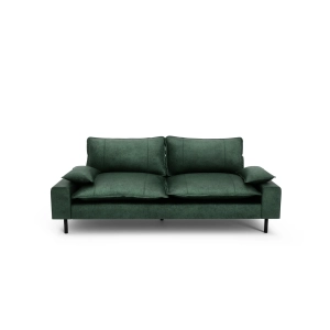 Sofa 2-osobowa AVENTINE - zielona