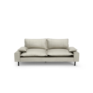 Sofa 2-osobowa AVENTINE - kremowa