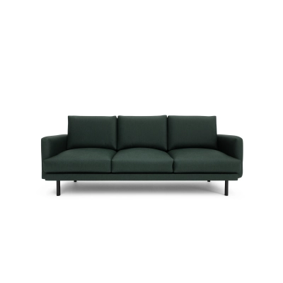 CITY SOFA sofa 4-osobowa BRERA - zielona