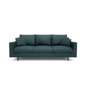 Sofa 3-osobowa ALFAMA - Głęboki błękit