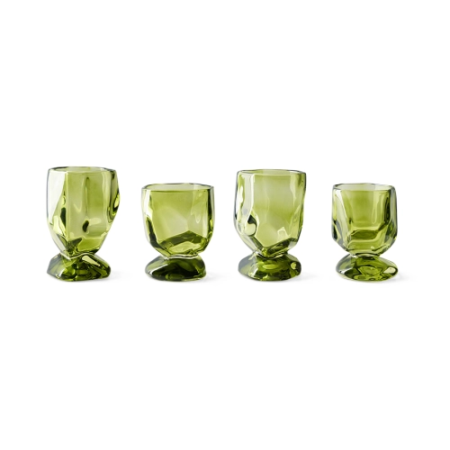 HK LIVING zestaw 4 kieliszków do wina EMERALD