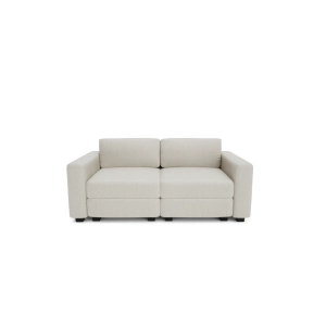 Sofa modułowa 2-osobowa GRACIA - kremowo-beżowa