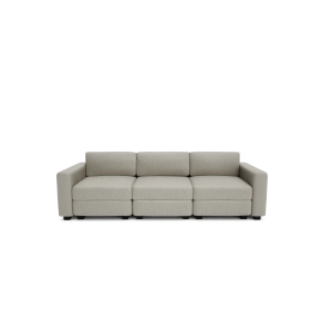 Sofa modułowa 3-osobowa GRACIA - beżowo-szara