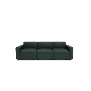 Sofa modułowa 3-osobowa GRACIA - zielona