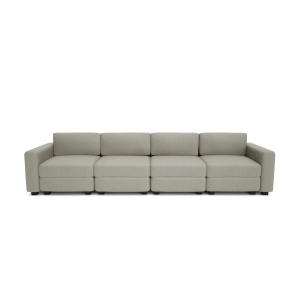 Sofa modułowa 4-osobowa GRACIA - beżowo-szara