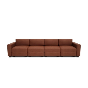 Sofa modułowa 4-osobowa GRACIA - terakota