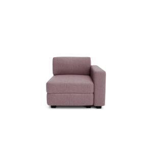 Sofa modułowa GRACIA - moduł końcowy - Dusty Pink