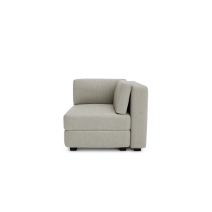 Sofa modułowa GRACIA - moduł narożny - beżowo-szary