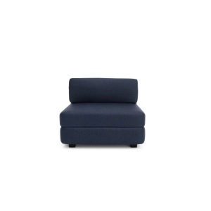 Sofa modułowa GRACIA - duży pojedynczy moduł - ciemnoniebieski