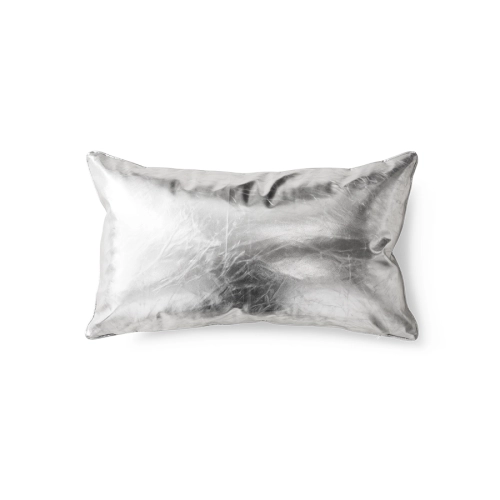 HK LIVING poduszka dekoracyjna CUSHION 60x35cm, silver lining