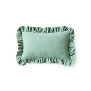 HK LIVING poduszka dekoracyjna FELT CUSHION 60x40cm, mint