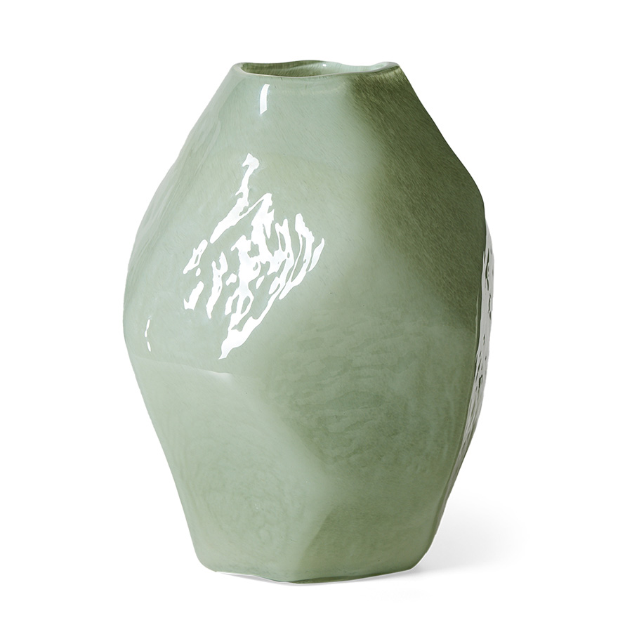 wazon szklany GEMSTONE, jade.jpg