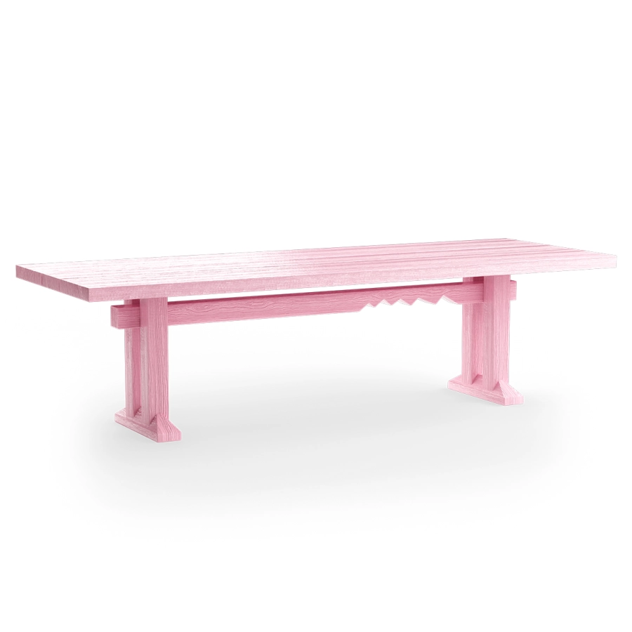 stół prostokątny 280x100cm FORMA, very pink.jpg