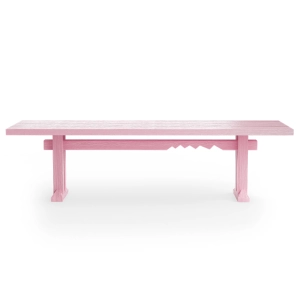 HK LIVING stół prostokątny 280x100cm FORMA, very pink