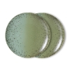 zestaw 2 talerzy obiadowych ceramicznych 70's: fleck.jpg