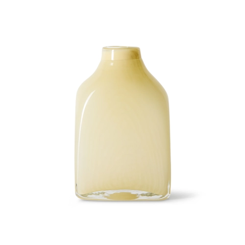 HK LIVING wazon szklany ATELIER M, cream