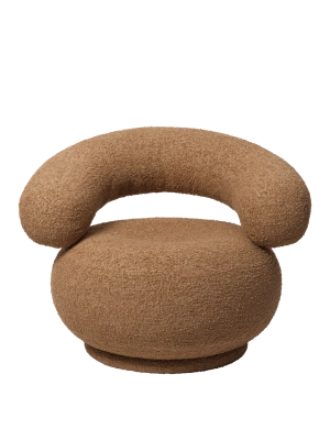 FERM LIVING fotel ORBO Bouclé - Tan