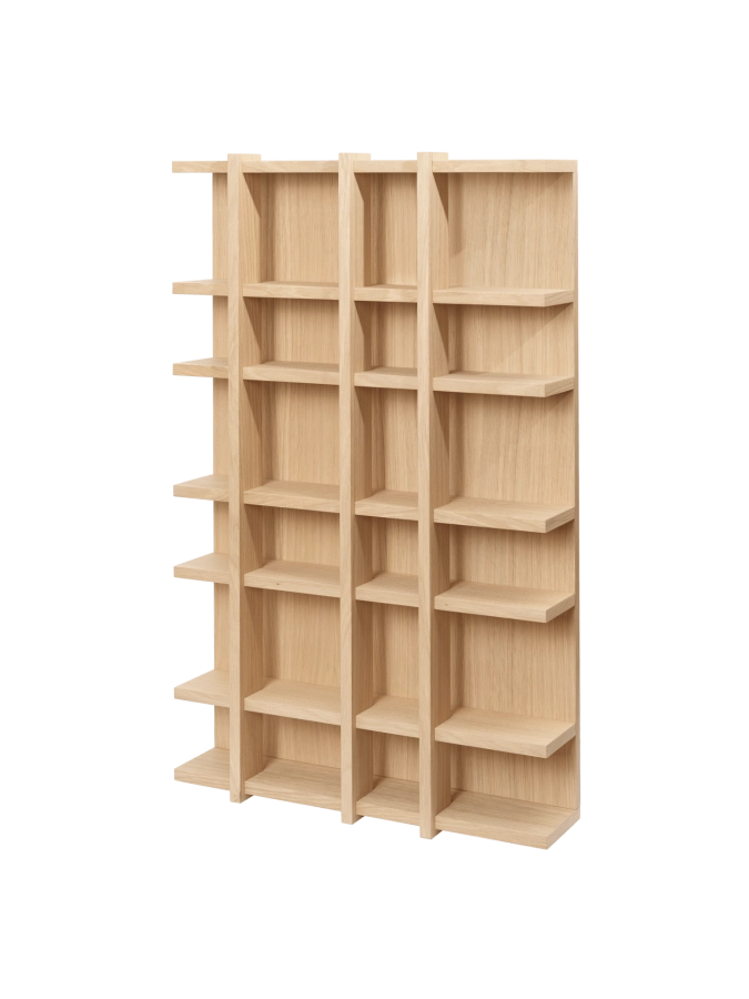 FERM LIVING regał TILEM 4X6 dąb naturalny.png