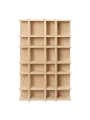 FERM LIVING regał TILEM 4X6 dąb naturalny.png