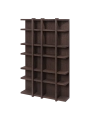 FERM LIVING regał TILEM 4X6 ciemny dąb.png