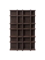 FERM LIVING regał TILEM 4X6 ciemny dąb.png