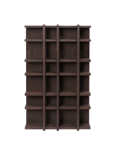 FERM LIVING regał TILEM 4X6 ciemny dąb