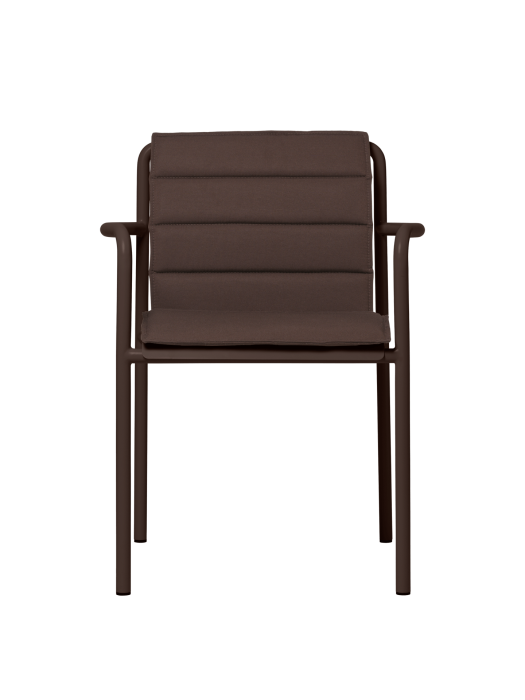 FERM LIVING poduszka na krzesło ogrodowe DAPPLE CUSHION – dark chocolate.png