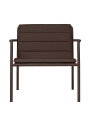 FERM LIVING poduszka na krzesło ogrodowe lounge, DAPPLE CUSHION – dark chocolate.png