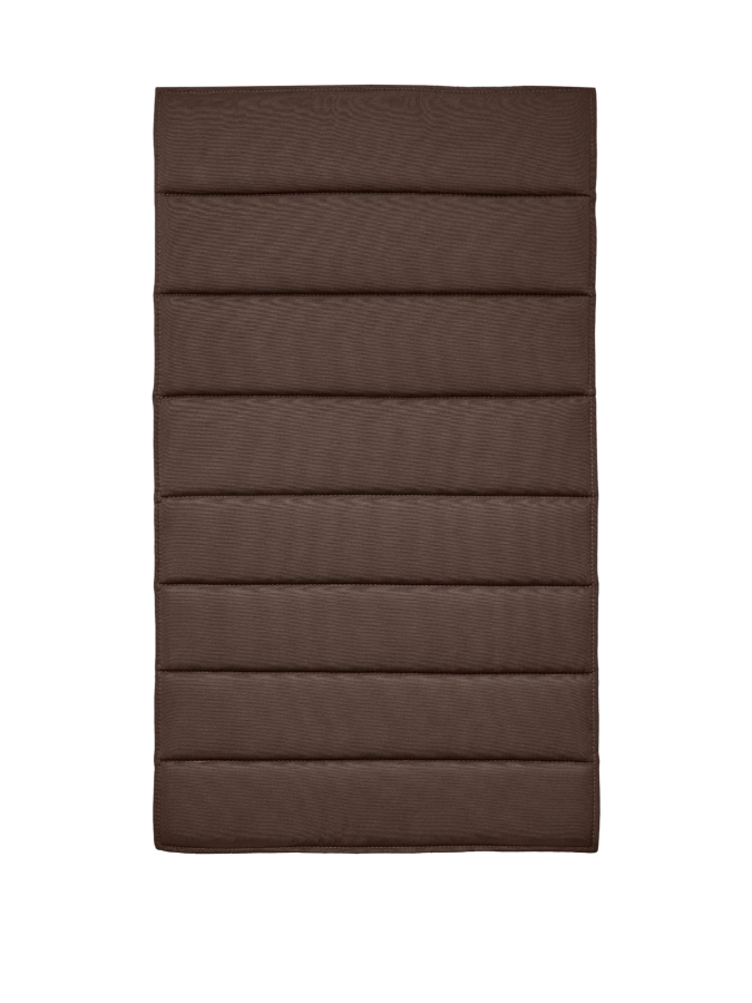 FERM LIVING poduszka na krzesło ogrodowe lounge, DAPPLE CUSHION – dark chocolate.png
