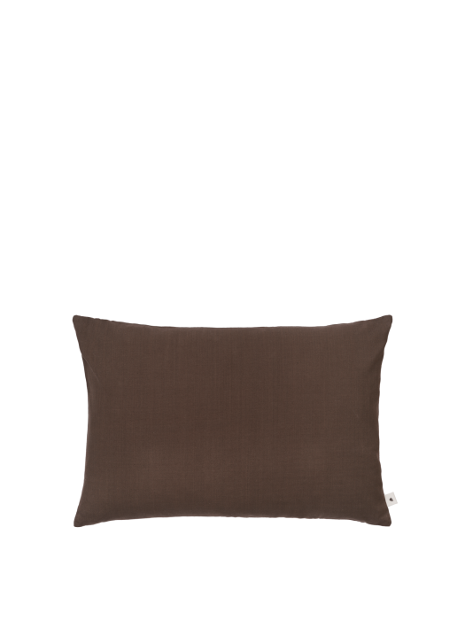 FERM LIVING poduszka prostokątna SEN CUSHION - dark chocolate.png