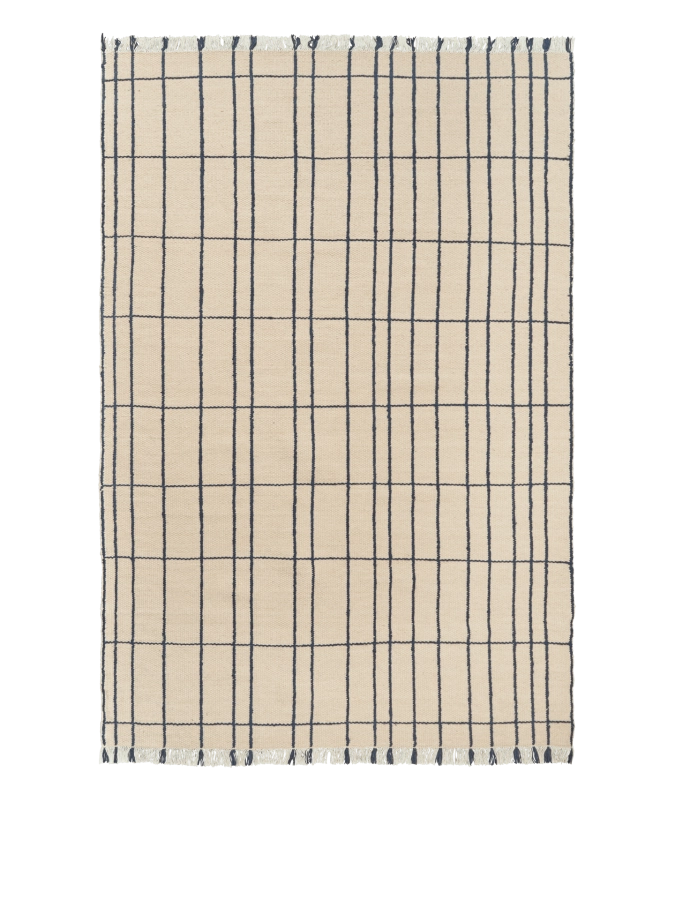 FERM LIVING dywan SEN – 200 x 300 – parchment/indigo.png