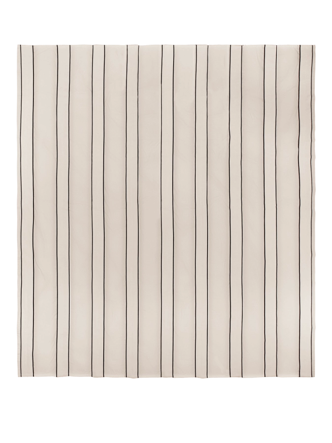 FERM LIVING narzuta TWILL 230x260 cm, off-white/black.png