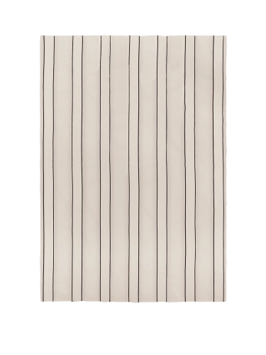 FERM LIVING narzuta TWILL 180x260 cm, off-white/black.png