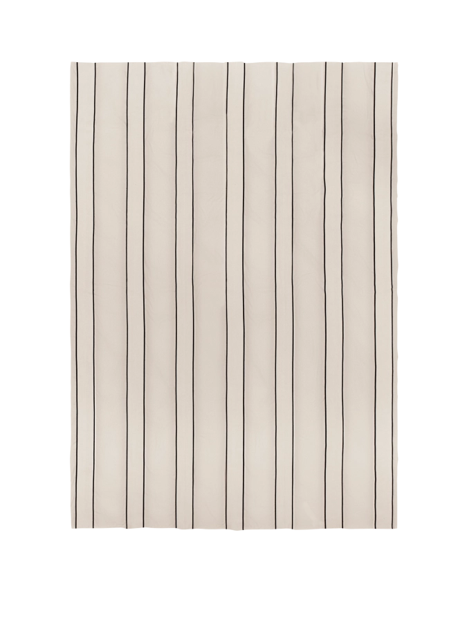 FERM LIVING narzuta TWILL 180x260 cm, off-white/black.png